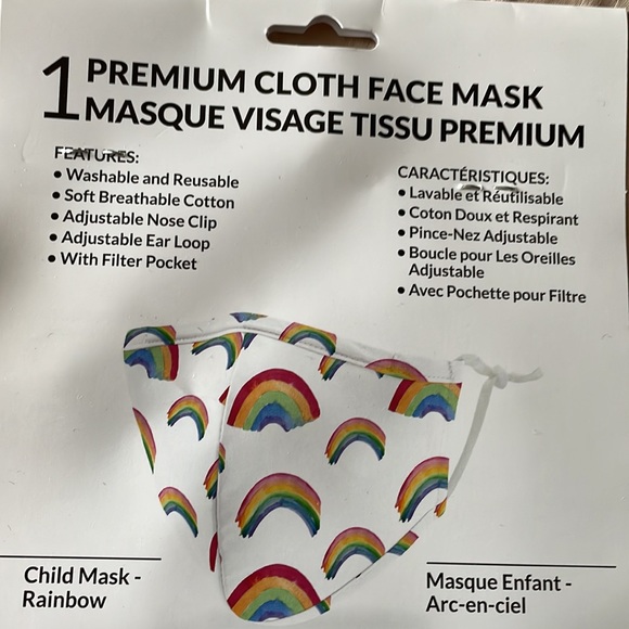 NWT Childs cotton face masks x3 - Picture 3 of 4